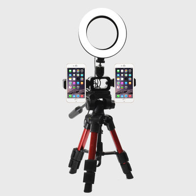 FCC Aluminium Mini DSLR Kamera Video Tripod Berdiri Untuk Vlogging