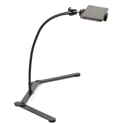 Overhead 46,5cm IPhone Video Shooting Mobile Stand Desktop Use