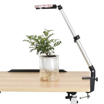 Adjustable Desk Mount Stand Aluminium Monopod Desk Untuk Telepon