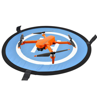 Tahan Air 55cm Round Drone Landing Pad Helipad Cepat Untuk Mavic Pro Air