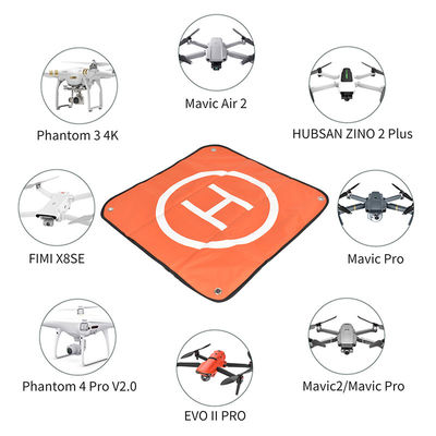 55cm Fast Helipad Drone Landing Pad Dua Sisi Tahan Air Untuk Mavic Pro Air