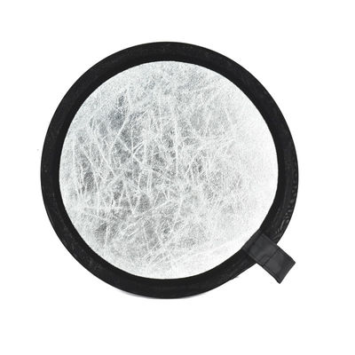 12 Inch 30cm Silver White Round Reflektor Cahaya Dilipat Untuk Pencahayaan Luar Ruangan